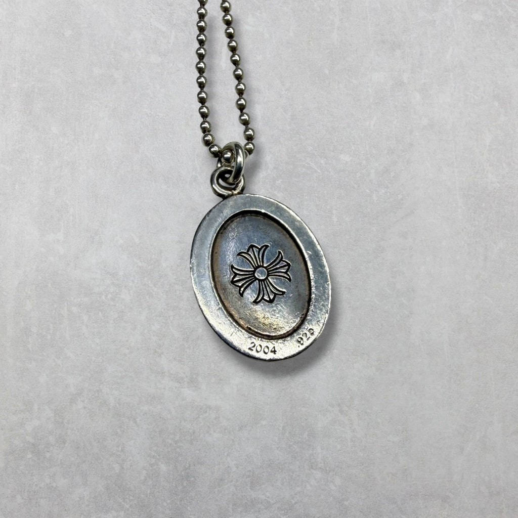 Chrome Hearts Angel Medal Oval w/ Ball Chain