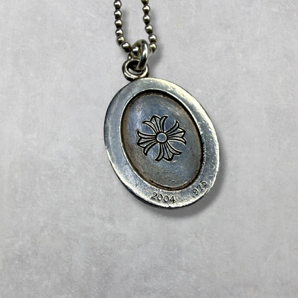 Chrome Hearts Angel Medal Oval w/ Ball Chain