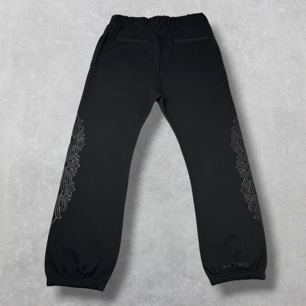 Chrome Hearts Black Floral Sweatpants L
