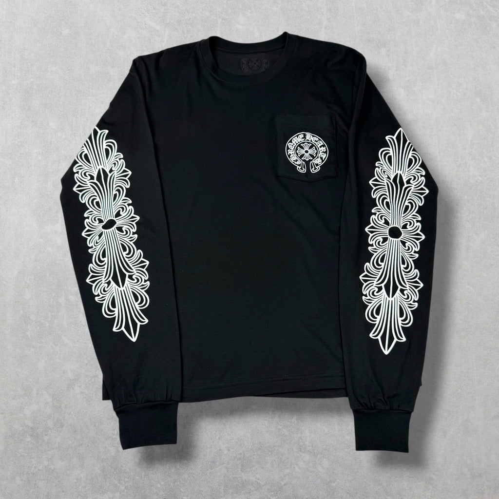 Chrome Hearts Las Vegas Horseshoe Floral L/S M