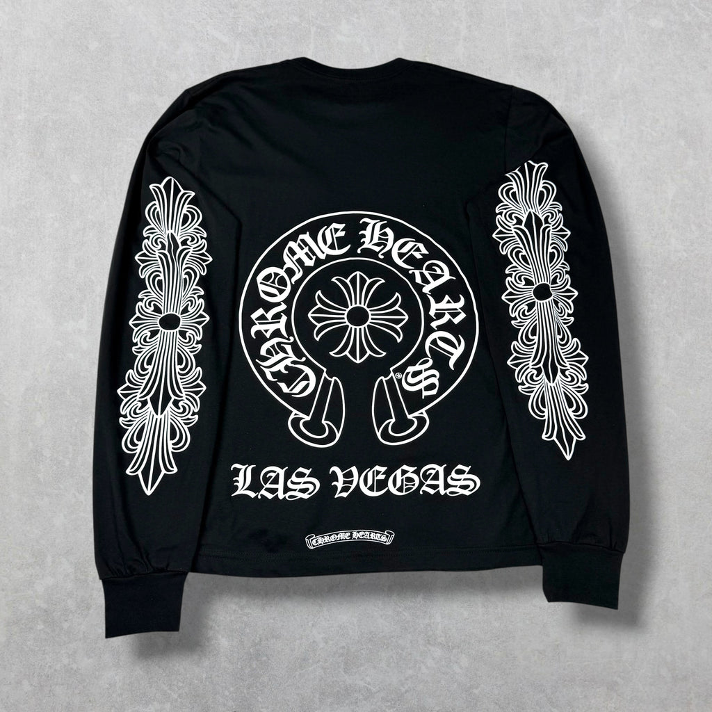 Chrome Hearts Las Vegas Horseshoe Floral L/S M