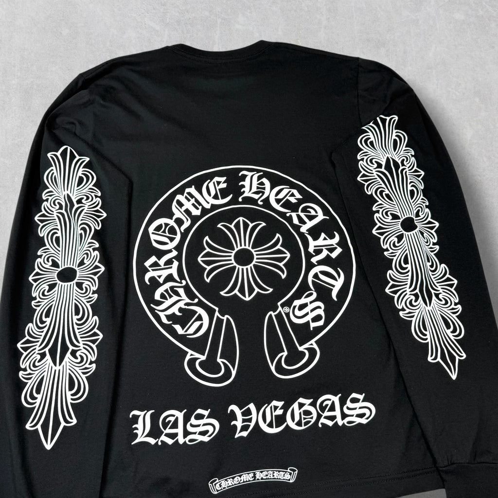 Chrome Hearts Las Vegas Horseshoe Floral L/S M