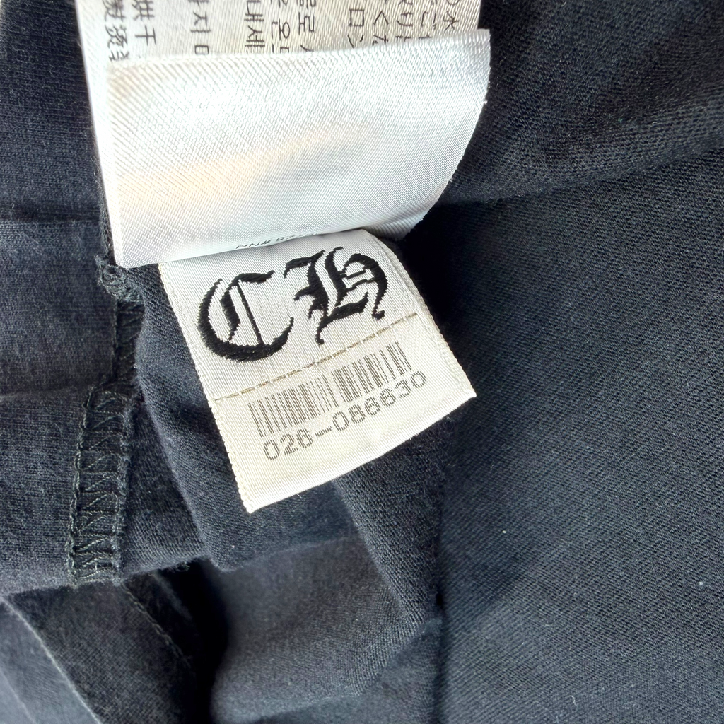 Chrome Hearts Horseshoe Logo Black Tee XL