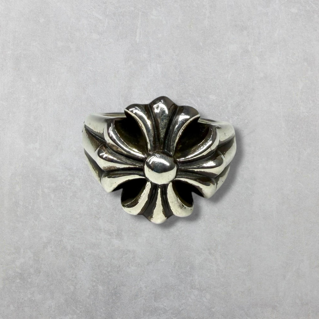 Chrome Hearts Cutout CH Plus Ring 9