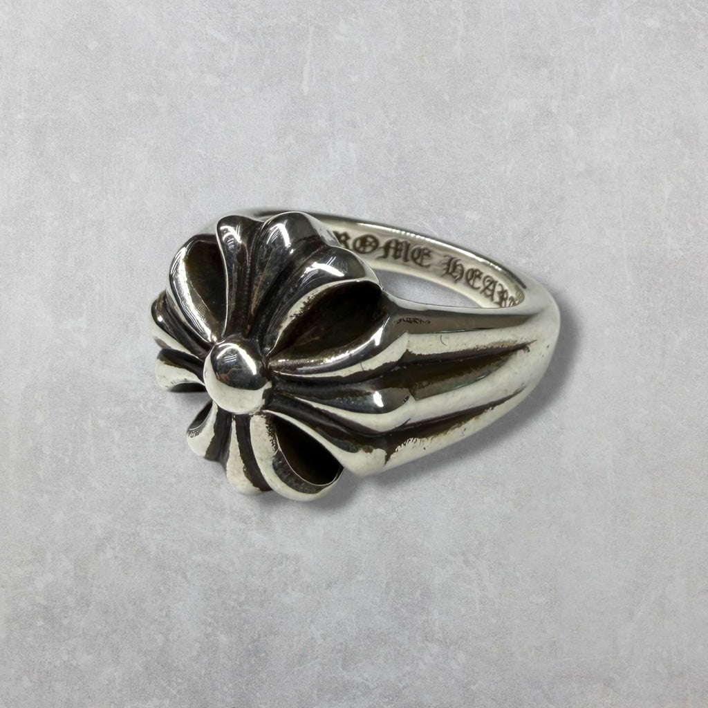Chrome Hearts Cutout CH Plus Ring 9