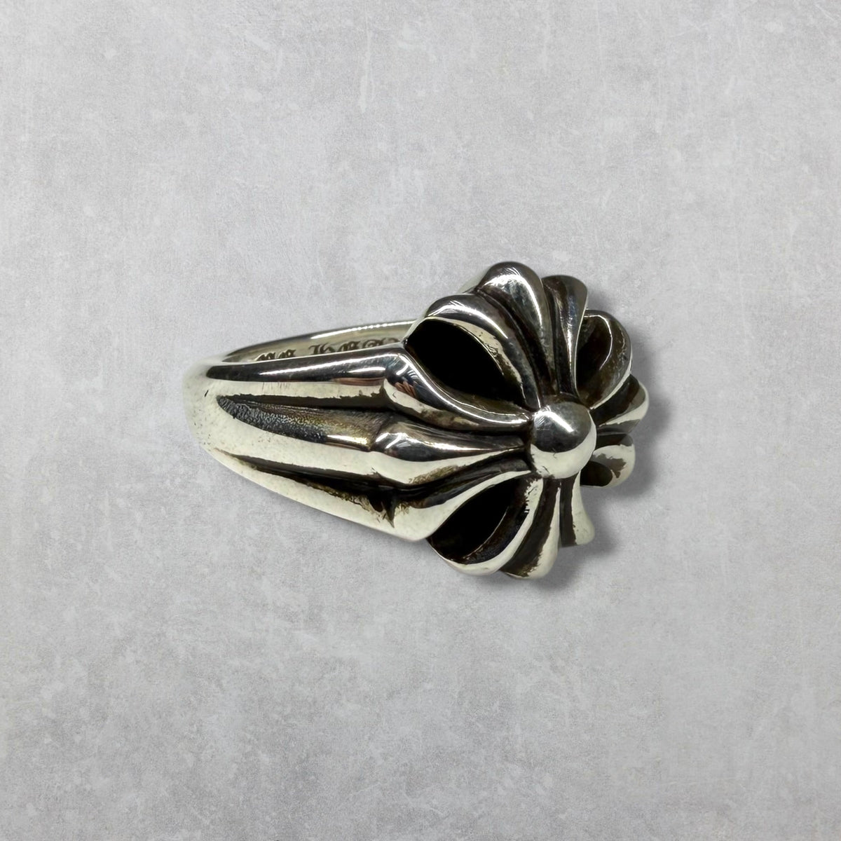 Chrome Hearts Cutout CH Plus Ring 9