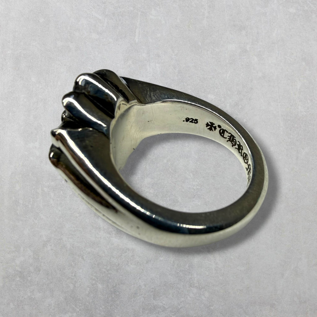 Chrome Hearts Cutout CH Plus Ring 9