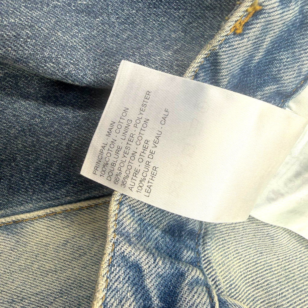 Louis Vuitton Signature Patchwork Denim Pants 32
