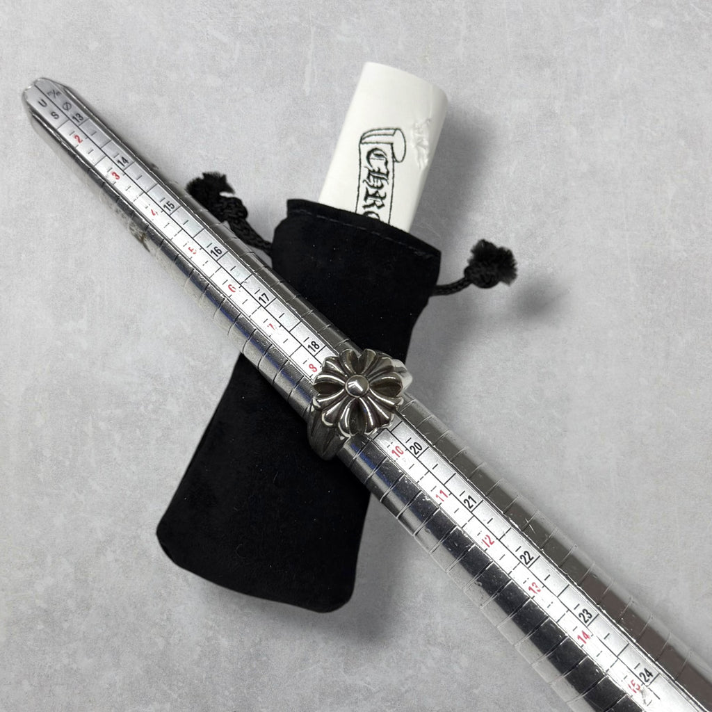 Chrome Hearts Cutout CH Plus Ring 9