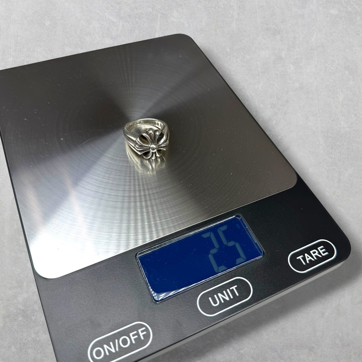 Chrome Hearts Cutout CH Plus Ring 9