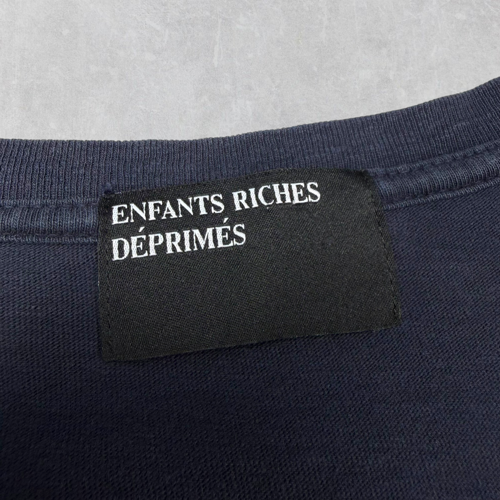 Enfants Riches Déprimés Chain Navy Tee L