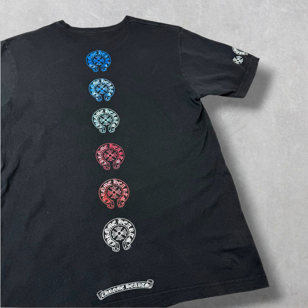 Chrome Hearts Multicolor Horseshoe Tee M