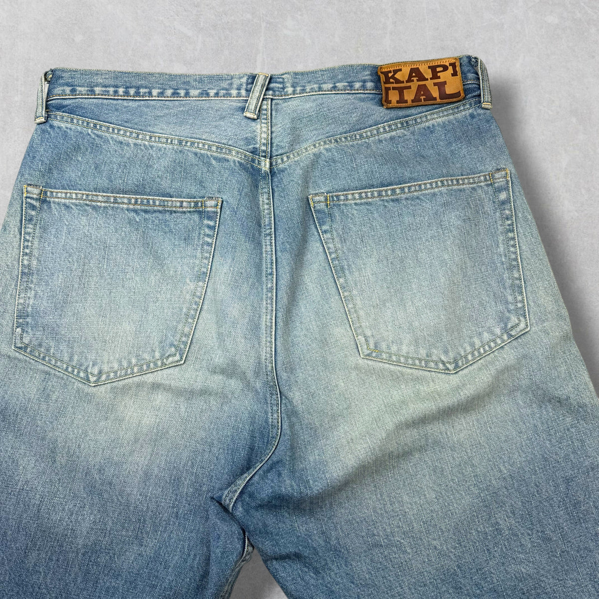 Kapital Studded Remake 14oz Denim Shorts 36