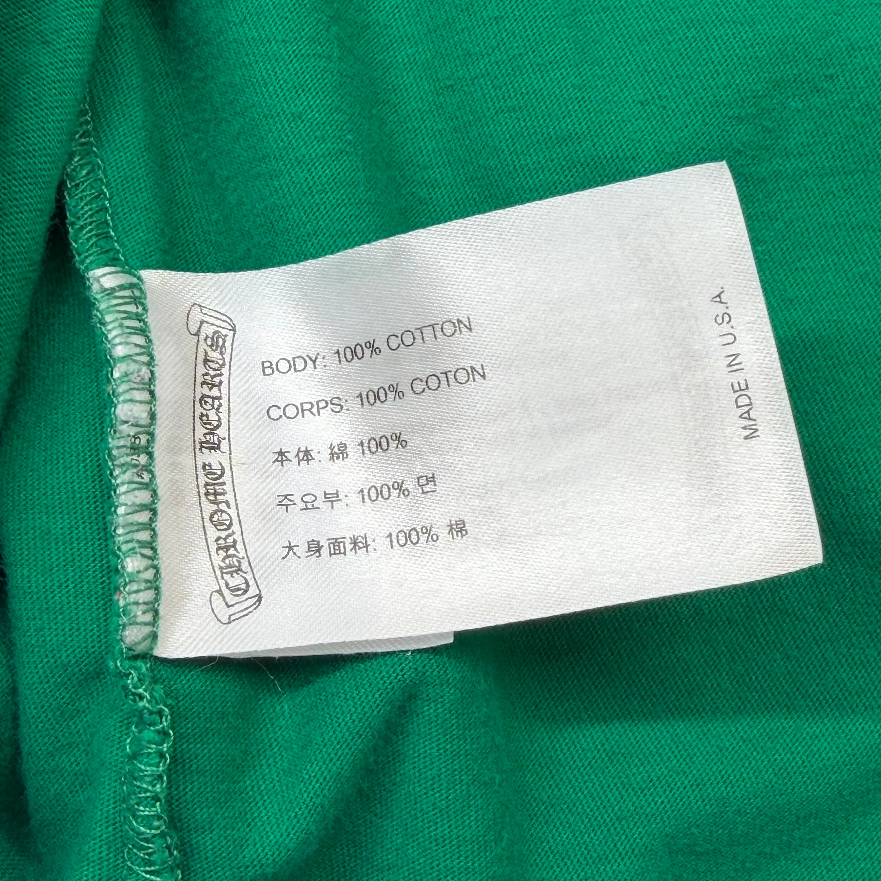 Chrome Hearts Orange Horseshoe Green L/S M