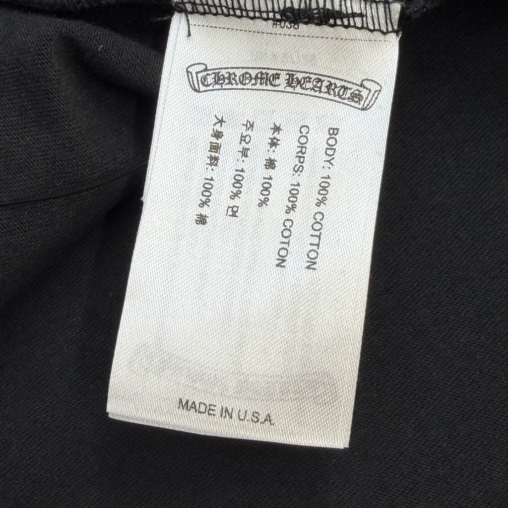 Chrome Hearts Olive Neck Logo Tee XL