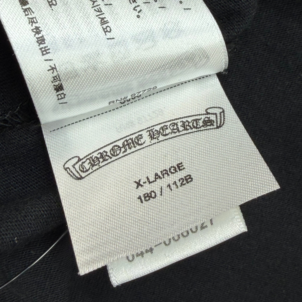 Chrome Hearts Olive Neck Logo Tee XL