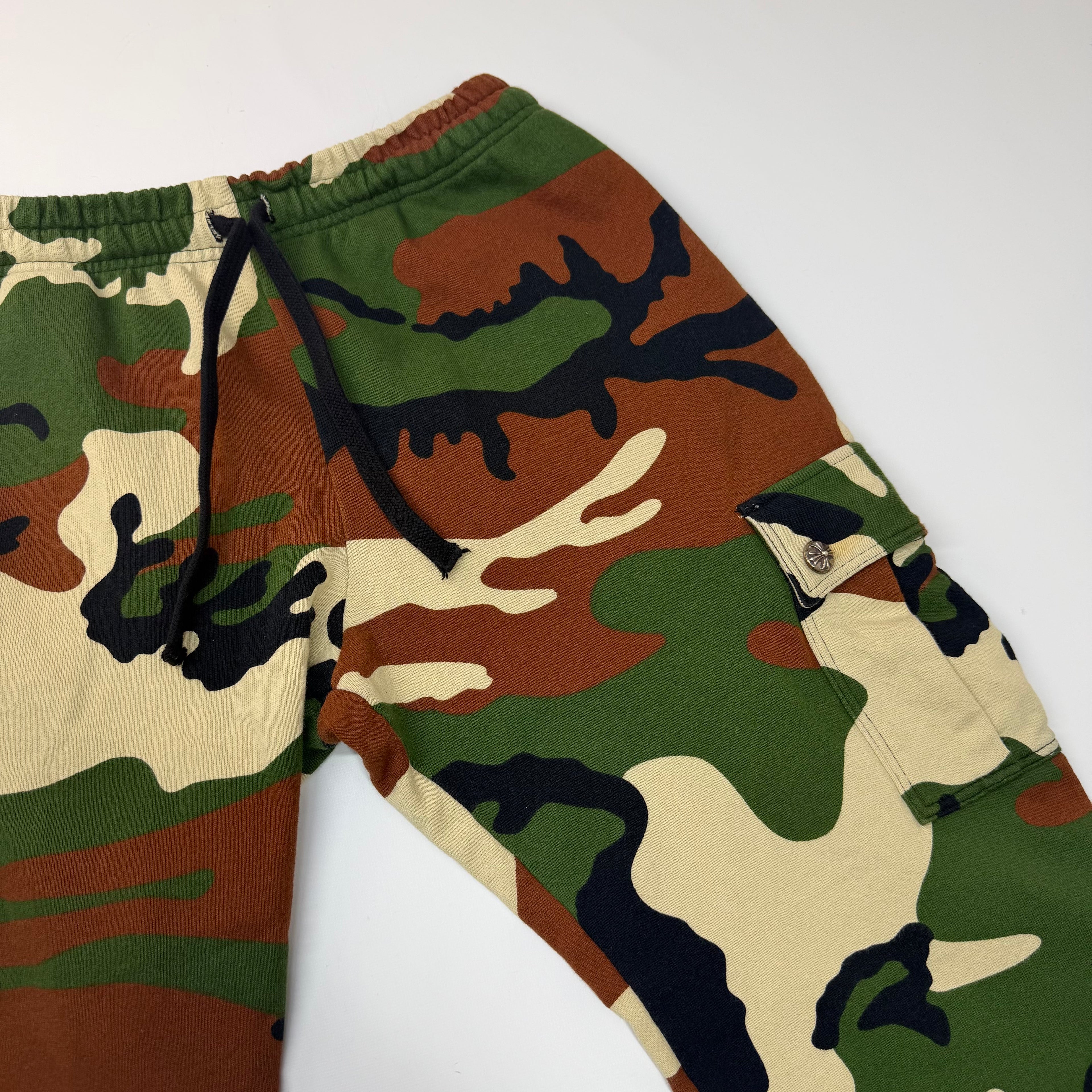 Chrome Hearts Matty Boy Camo Cargo Sweats M