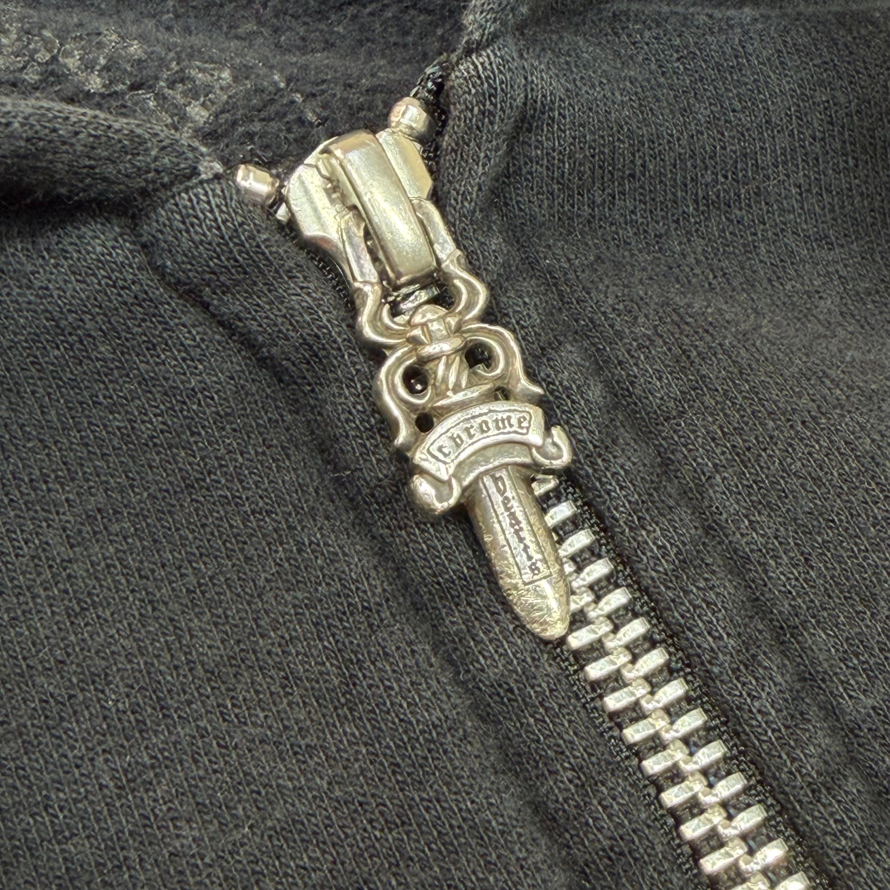 Chrome Hearts Horseshoe Floral Sleeve Zip Up L