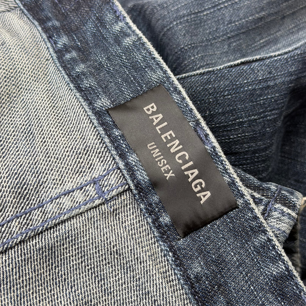 Balenciaga Double Side Indigo Jeans S (32)