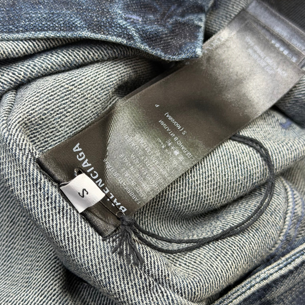 Balenciaga Double Side Indigo Jeans S (32)