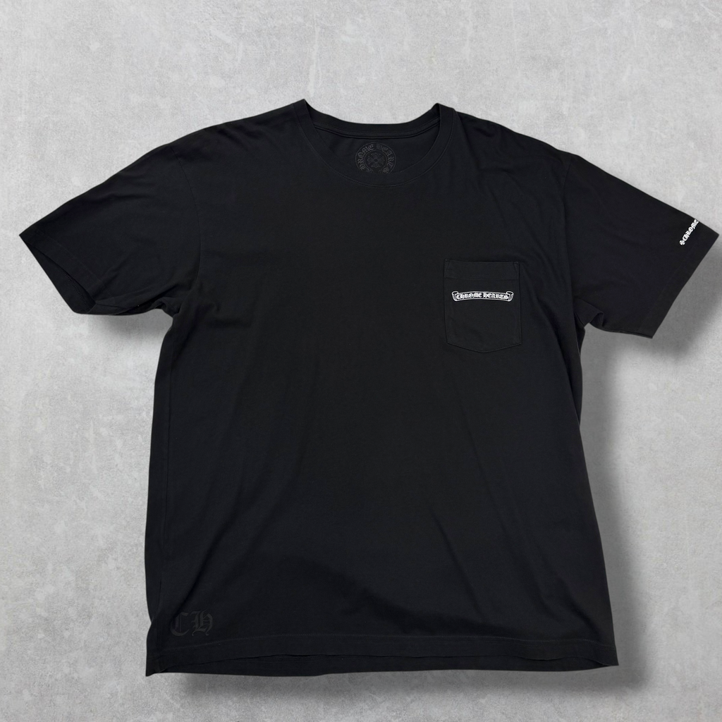 Chrome Hearts Scroll Logo Tee XXL