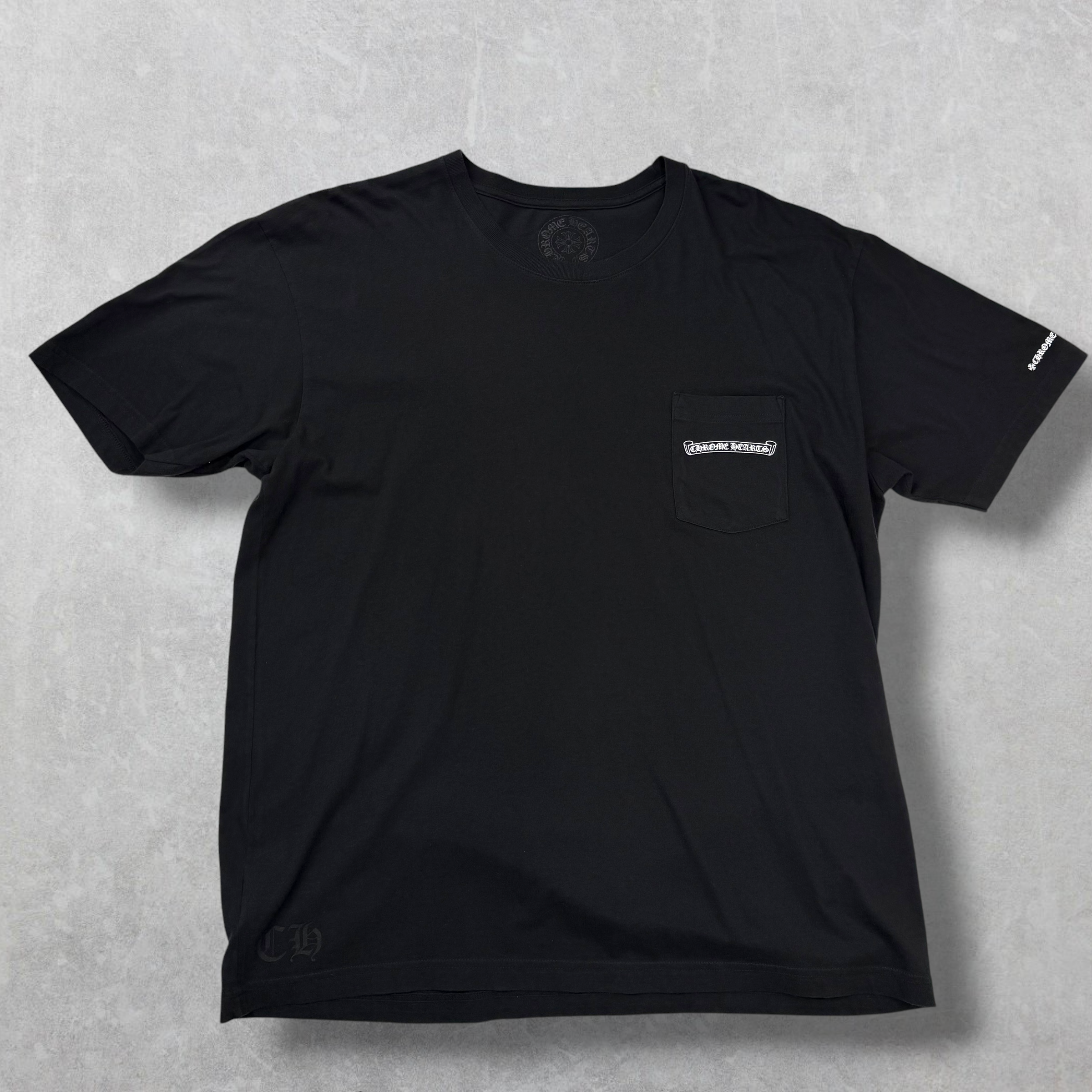 Chrome Hearts Scroll Logo Tee XXL