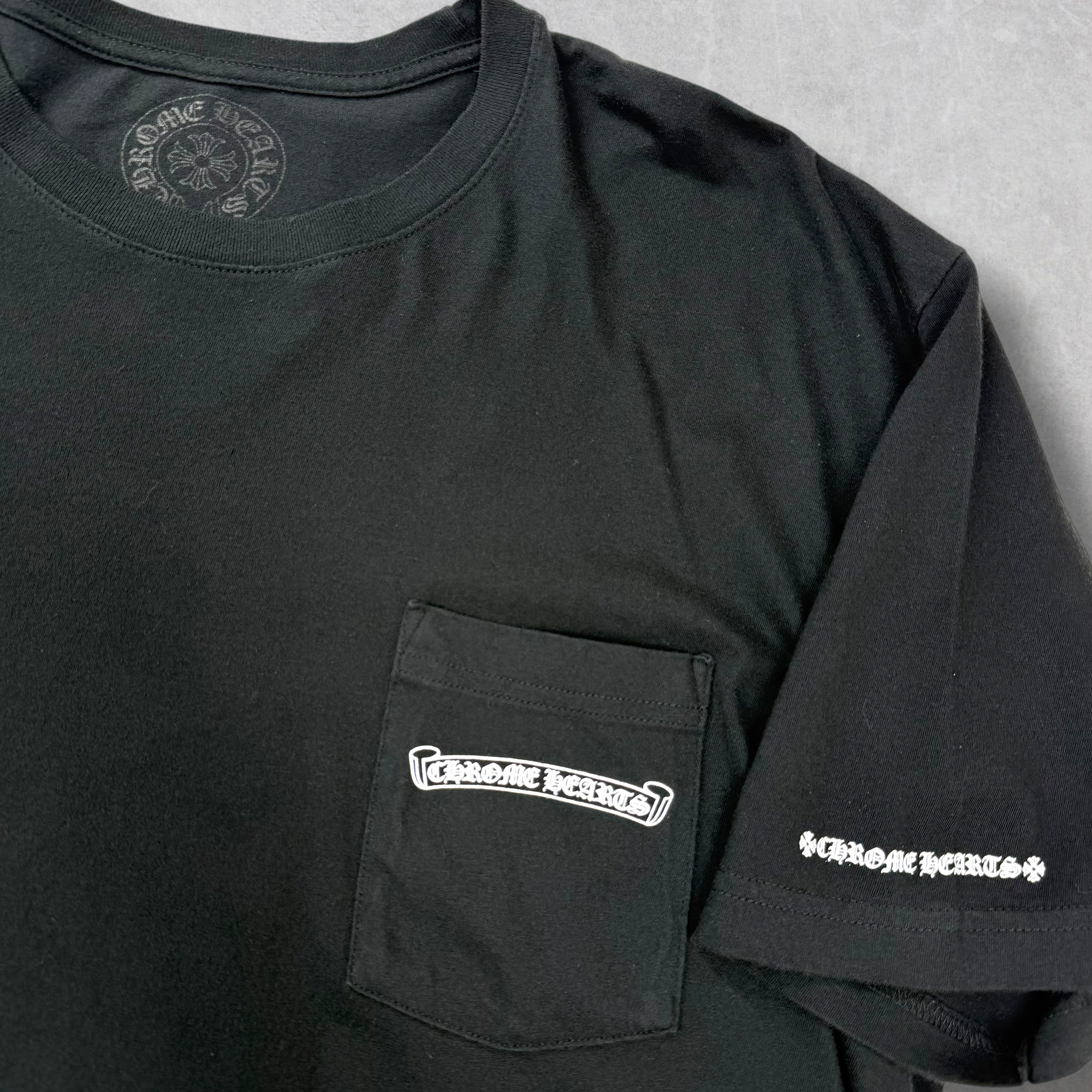 Chrome Hearts Scroll Logo Tee XXL