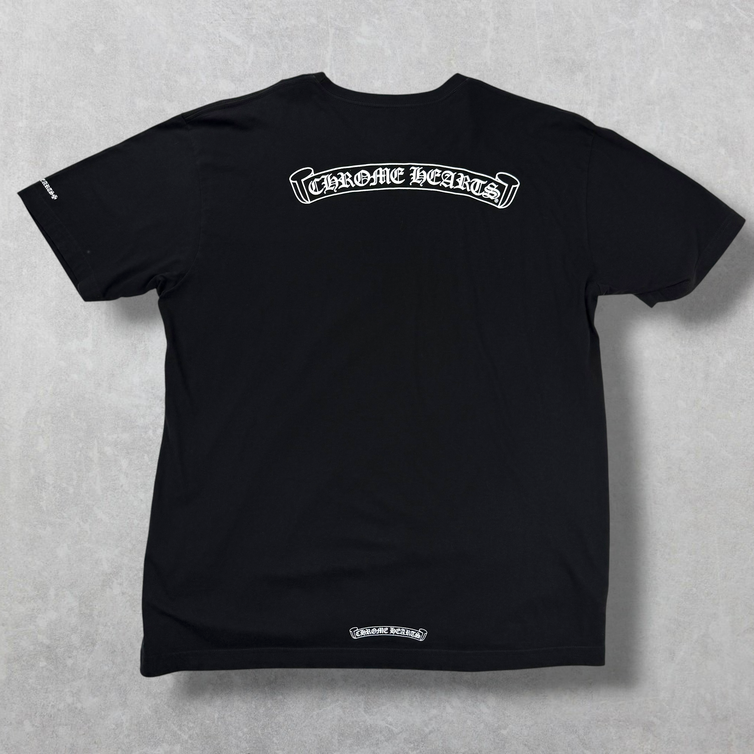Chrome Hearts Scroll Logo Tee XXL
