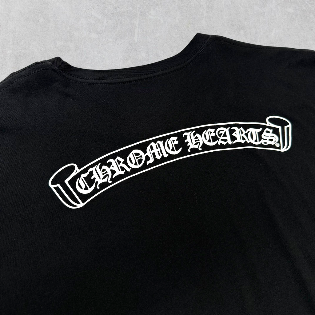 Chrome Hearts Scroll Logo Tee XXL