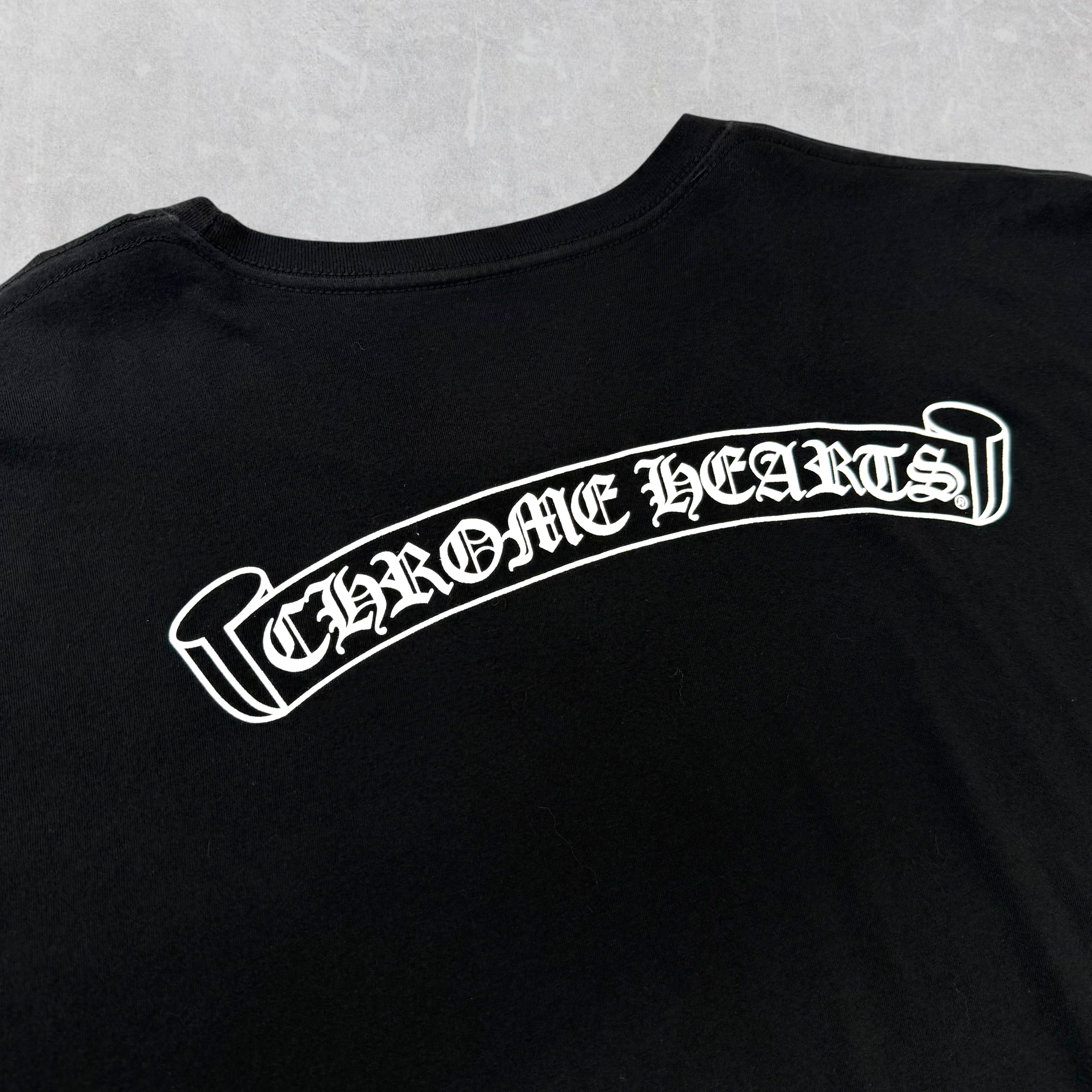 Chrome Hearts Scroll Logo Tee XXL