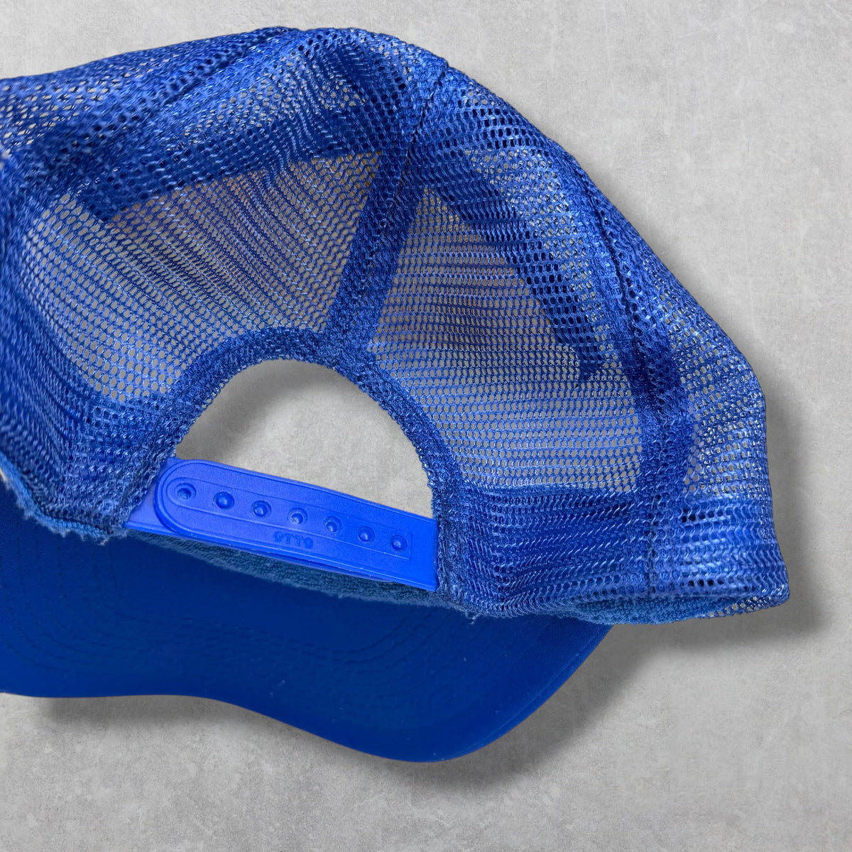 Vintage Chrome Hearts Fuck Blue Trucker Hat