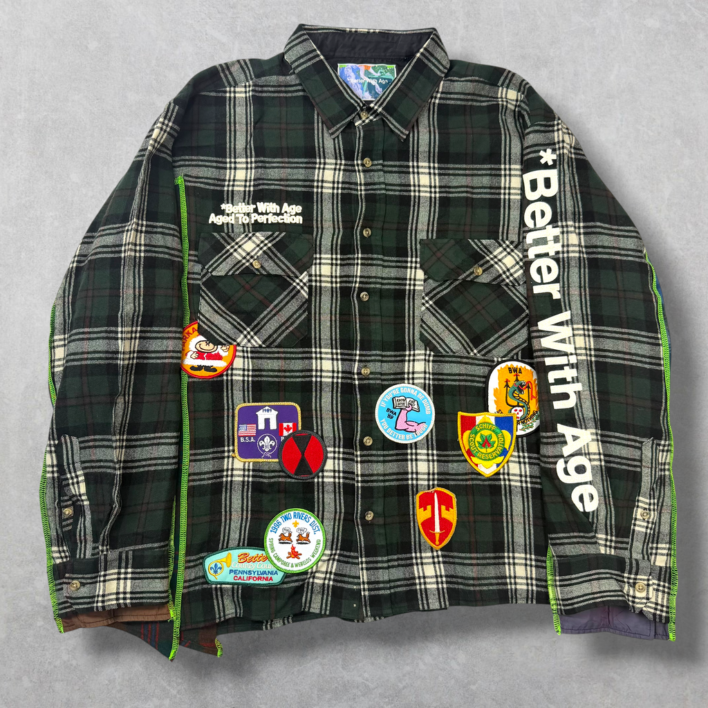 Better With Age Gentlemen's 3 Panel Flannel-Assorted XL