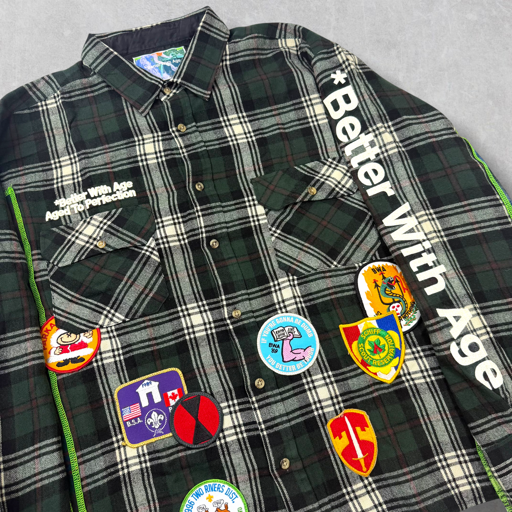 Better With Age Gentlemen's 3 Panel Flannel-Assorted XL