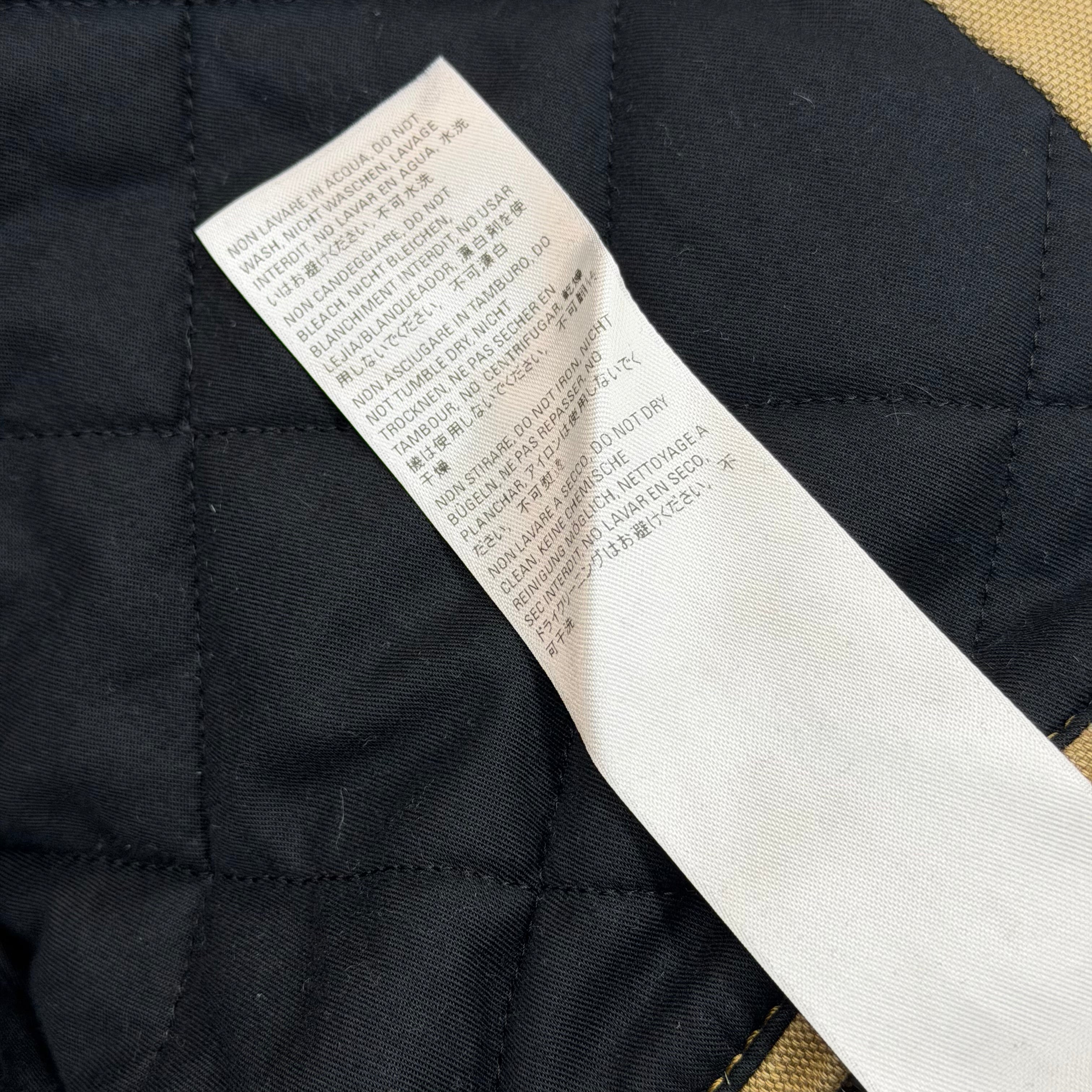 Balenciaga Canvas Zip Up Work Jacket 46 (XXL)