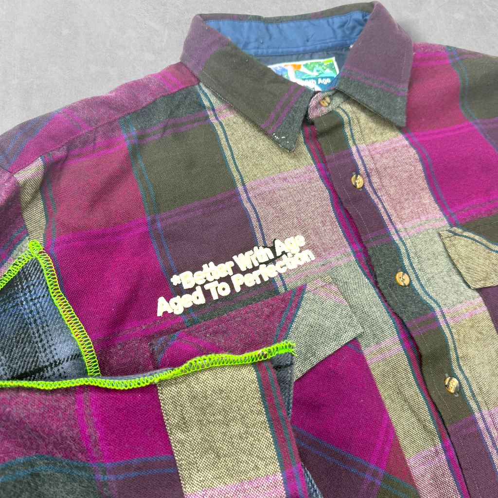 Better With Age Gentlemen's 3 Panel Flannel-Assorted L