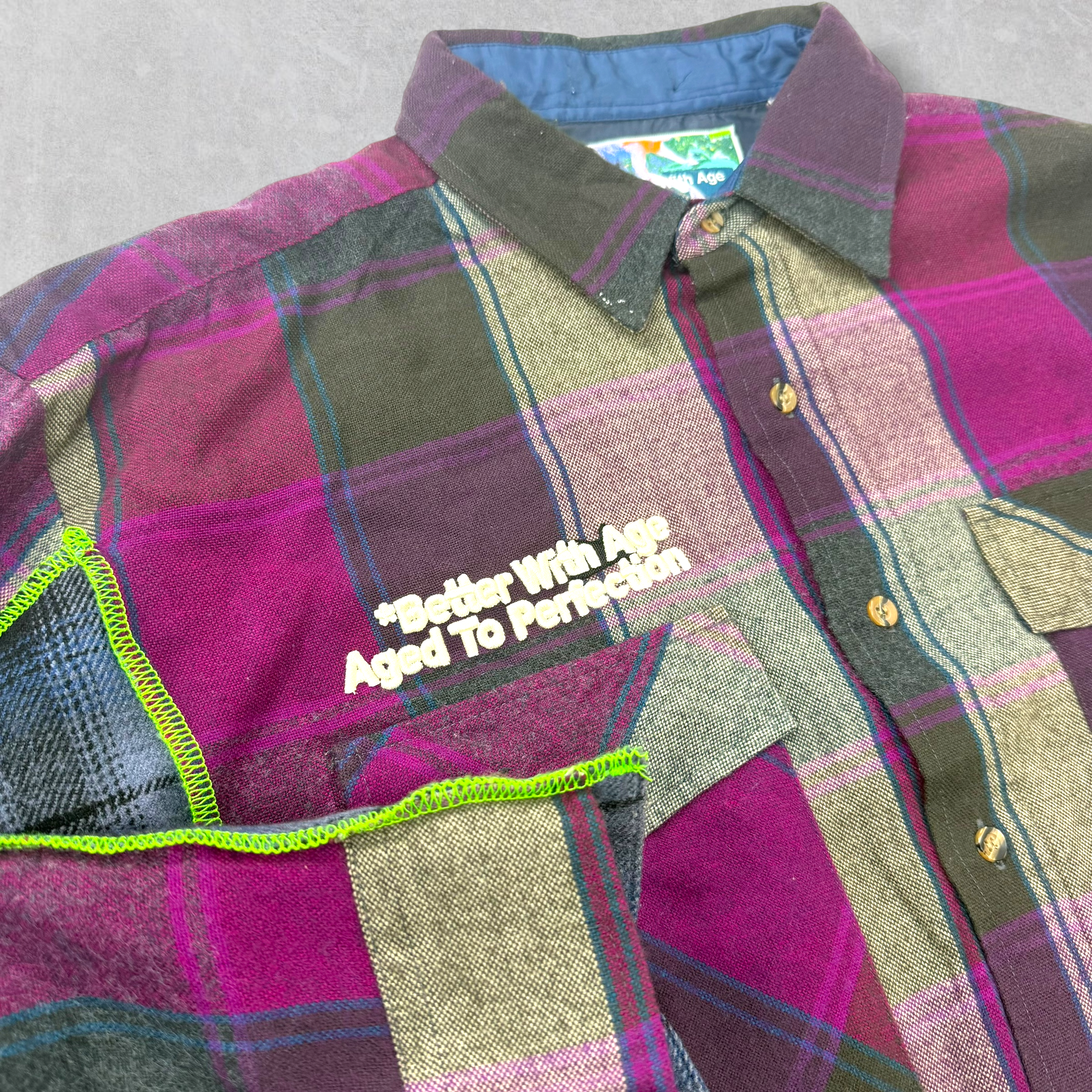 Better With Age Gentlemen's 3 Panel Flannel-Assorted L