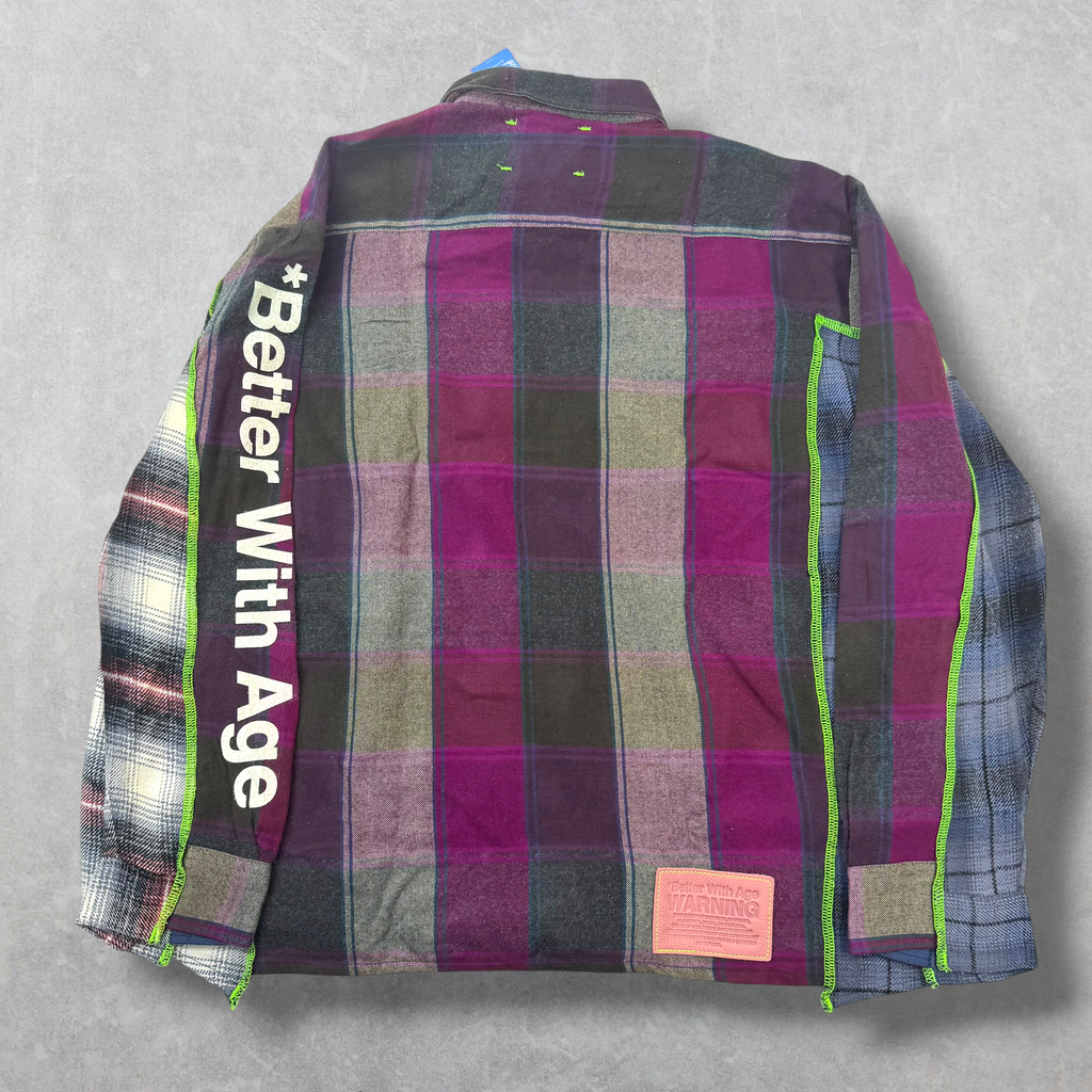 Better With Age Gentlemen's 3 Panel Flannel-Assorted L