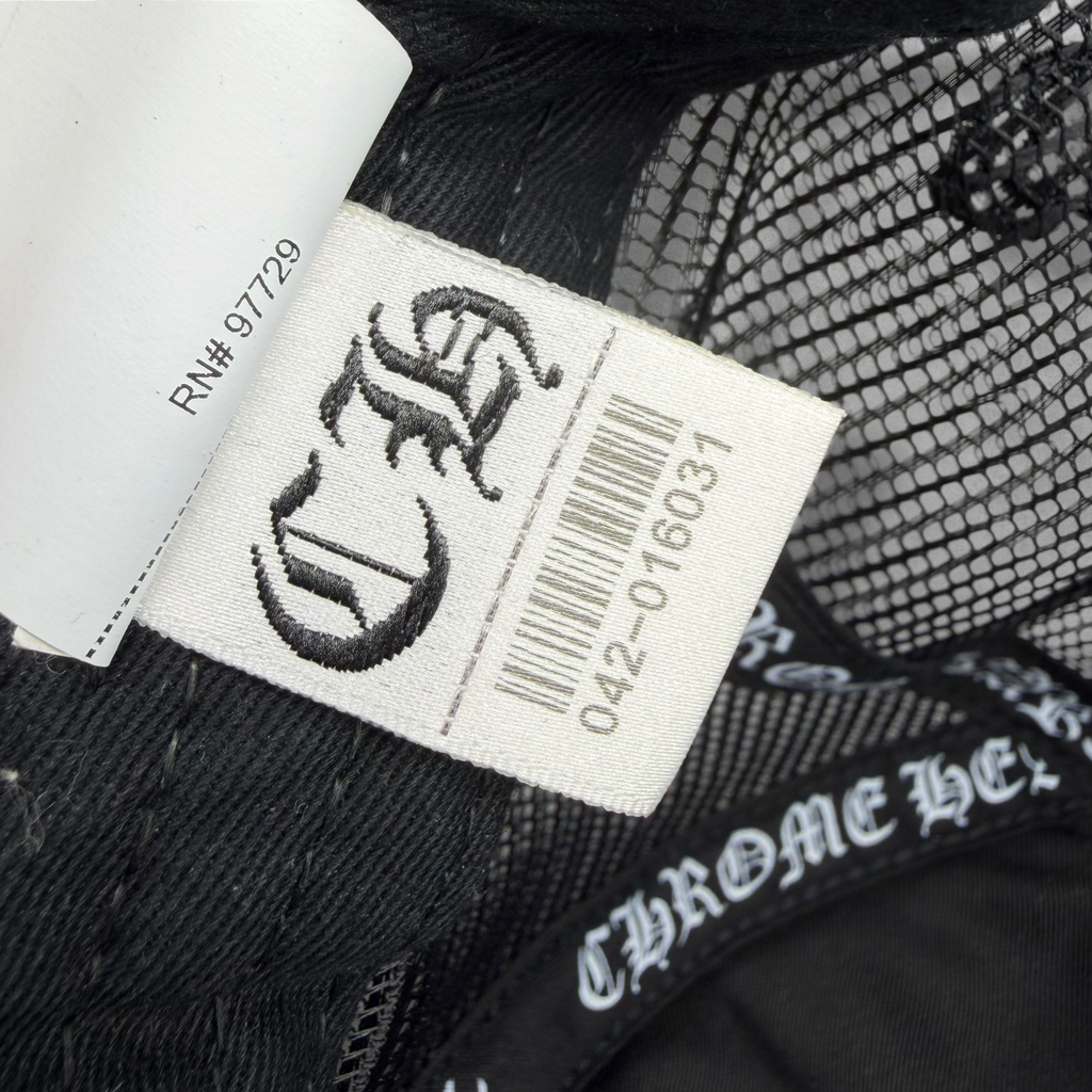 Chrome Hearts Camo Cemetery Cross Patch Trucker