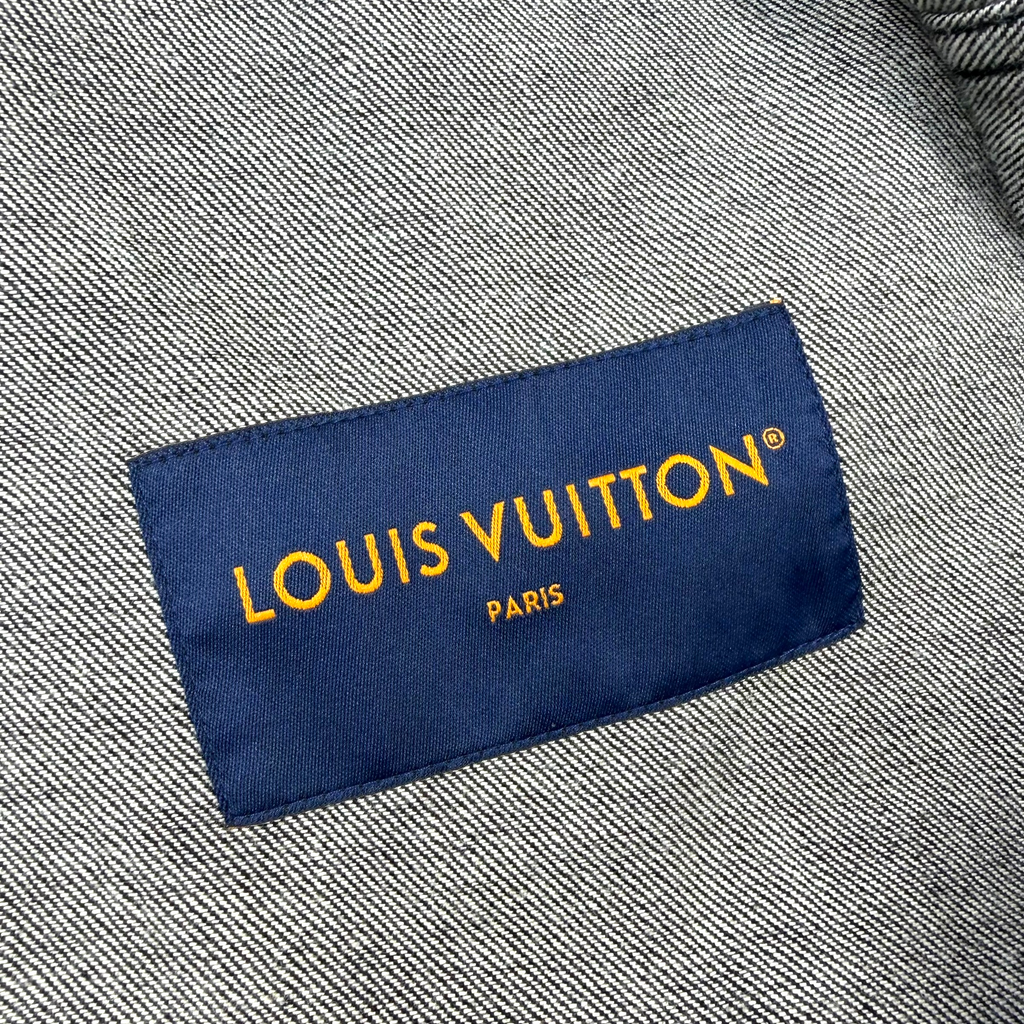 Louis Vuitton Plaid Logo Shirt Jacket 52 (L)