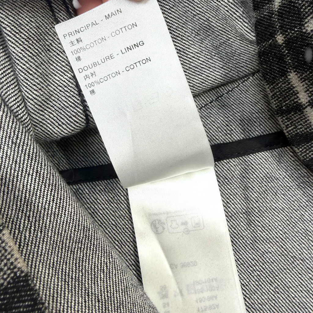 Louis Vuitton Plaid Logo Shirt Jacket 52 (L)