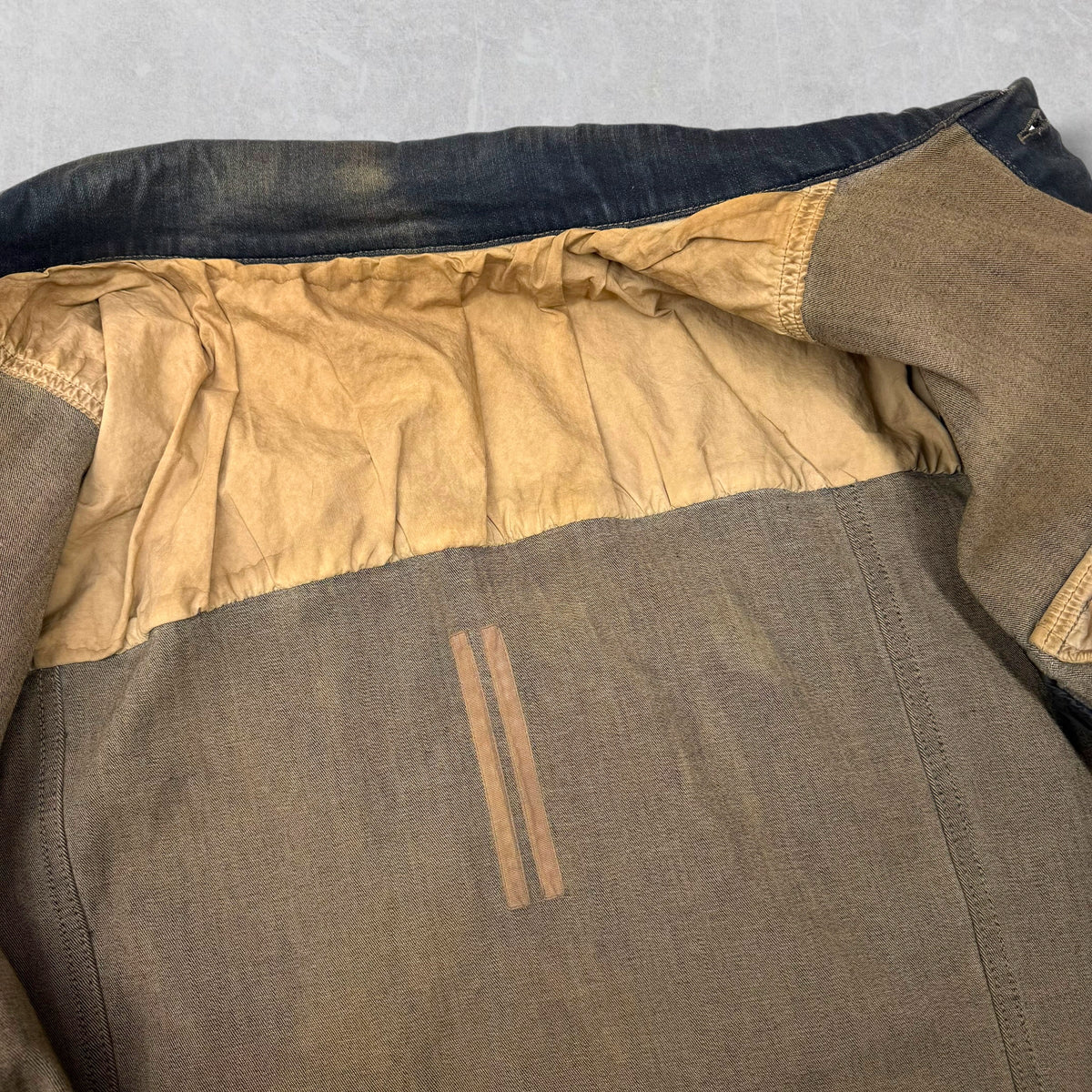 Rick Owens DRKSHDW Mud-Washed Denim Trucker Jacket XXL (L)