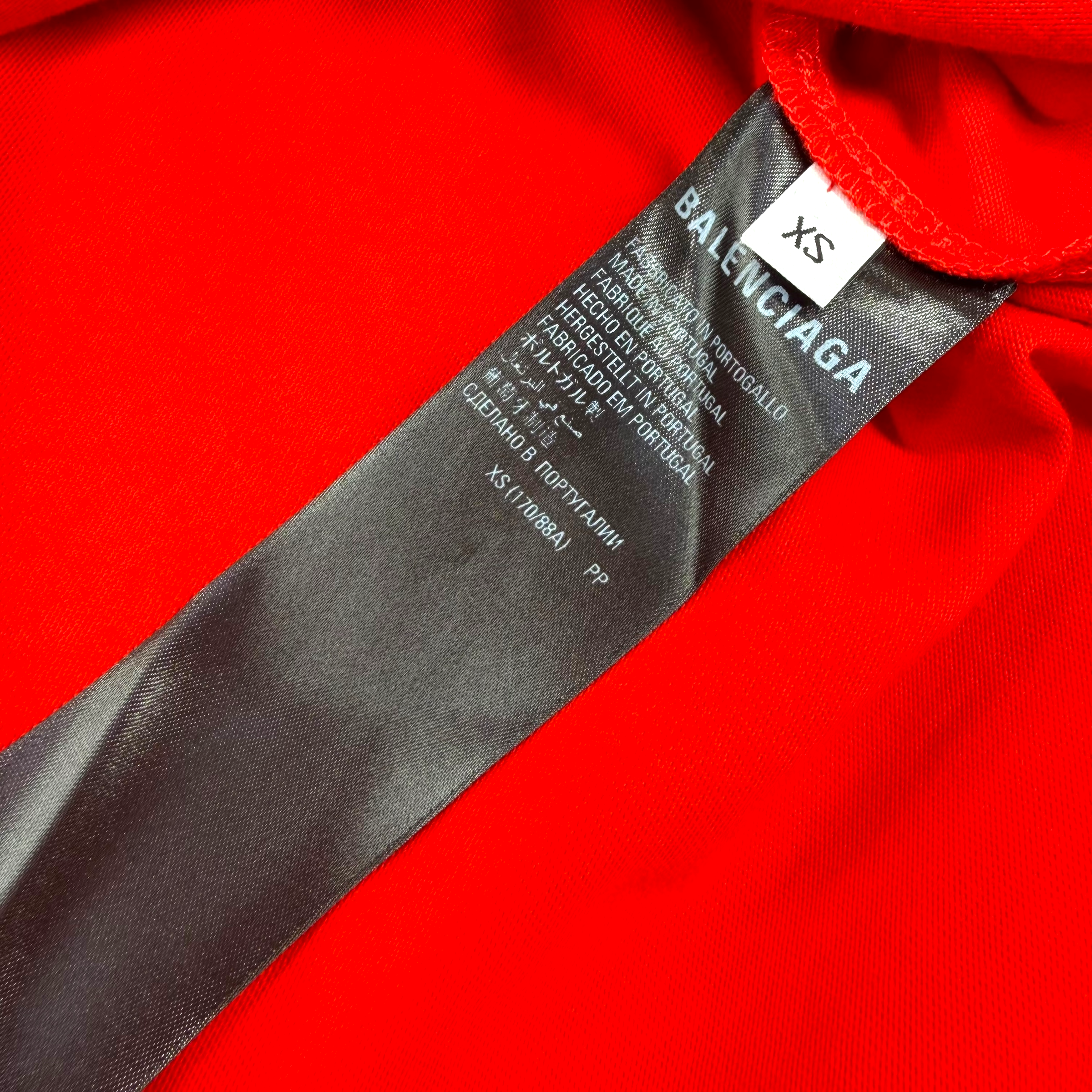Balenciaga Political Campaign Embroidered Logo Oversized Tee XS (XL)