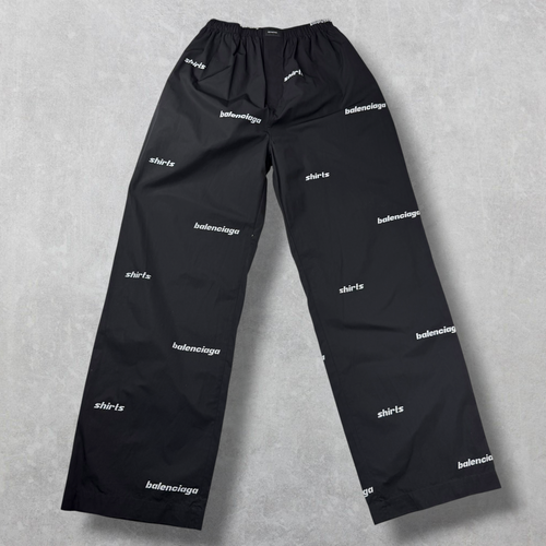 Balenciaga All Over Logo Pajama Pants 46 (M)
