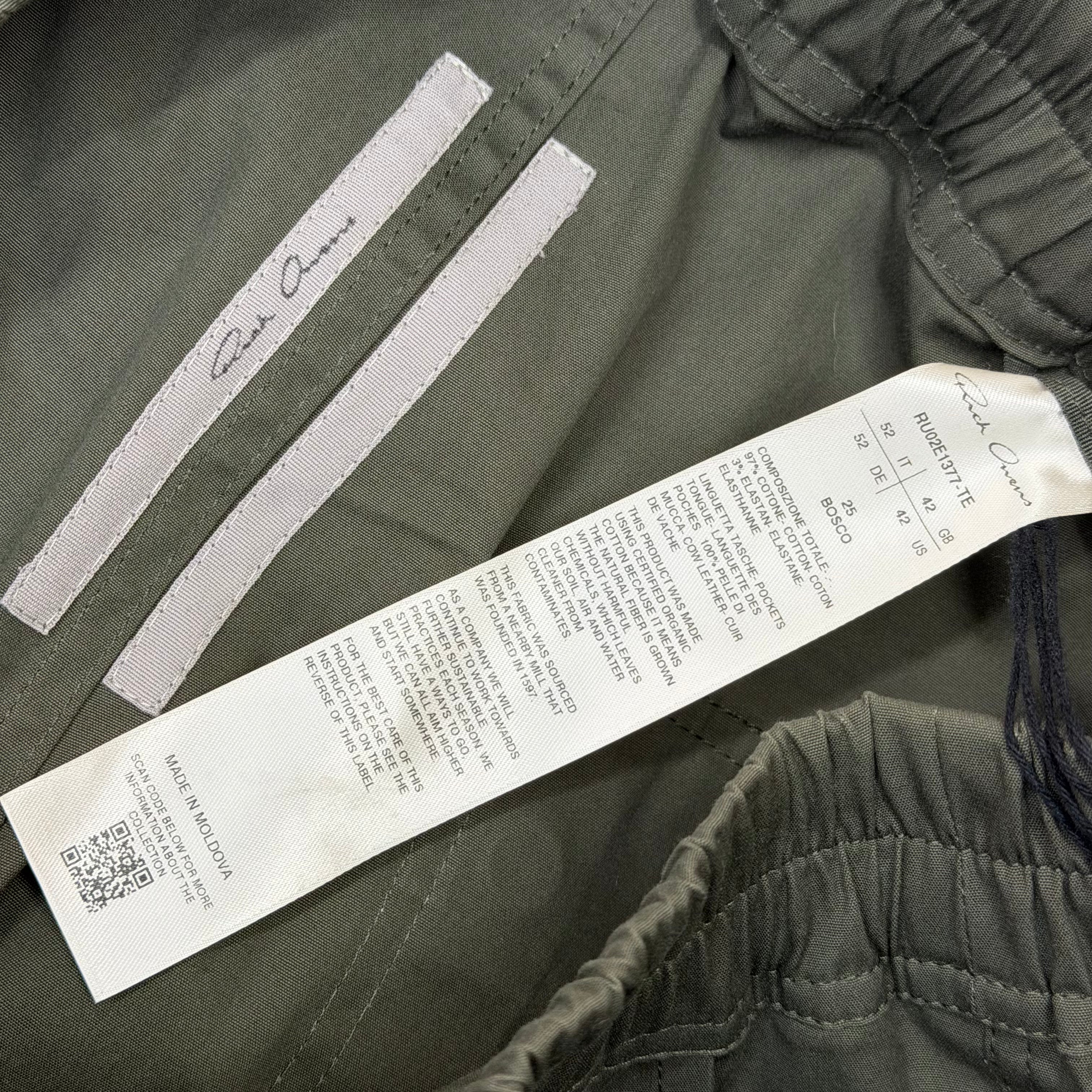 Rick Owens Bauhaus Bosco Cargos 52 (L)