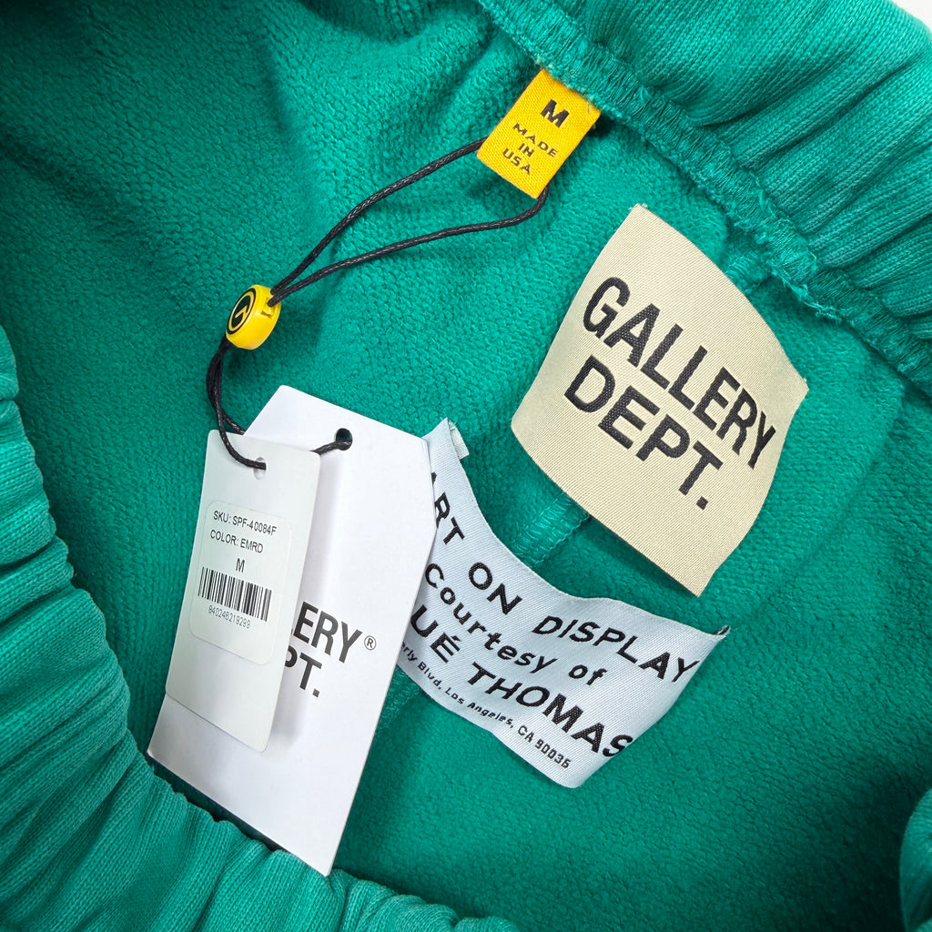 Gallery Dept. Emerald Green Flare Sweatpants M