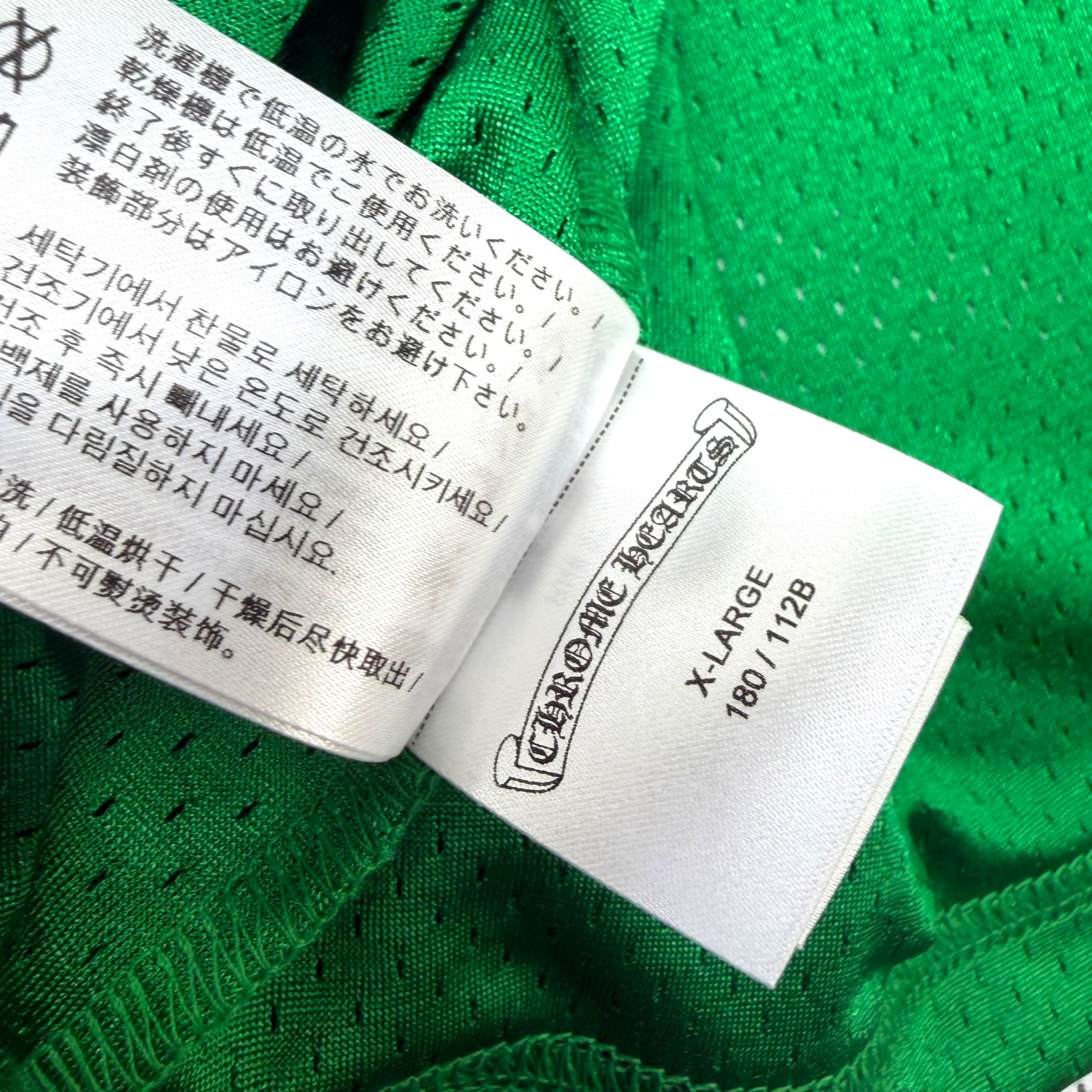 Chrome Hearts Stadium Mesh Green L/S Jersey XL