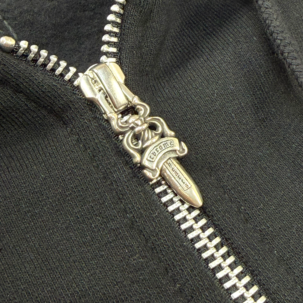 Chrome Hearts Horseshoe Floral Zip Up XL