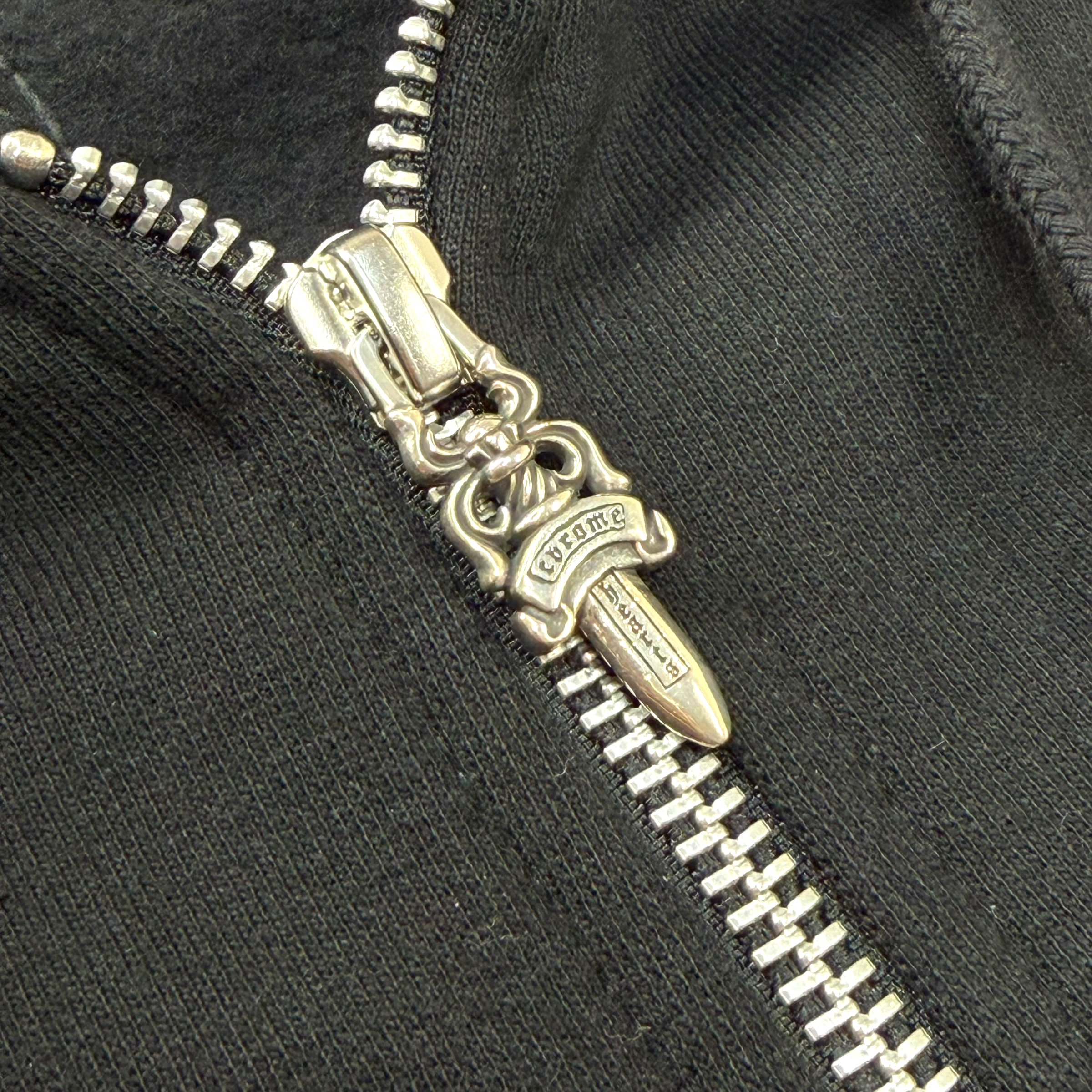 Chrome Hearts Horseshoe Floral Zip Up XL