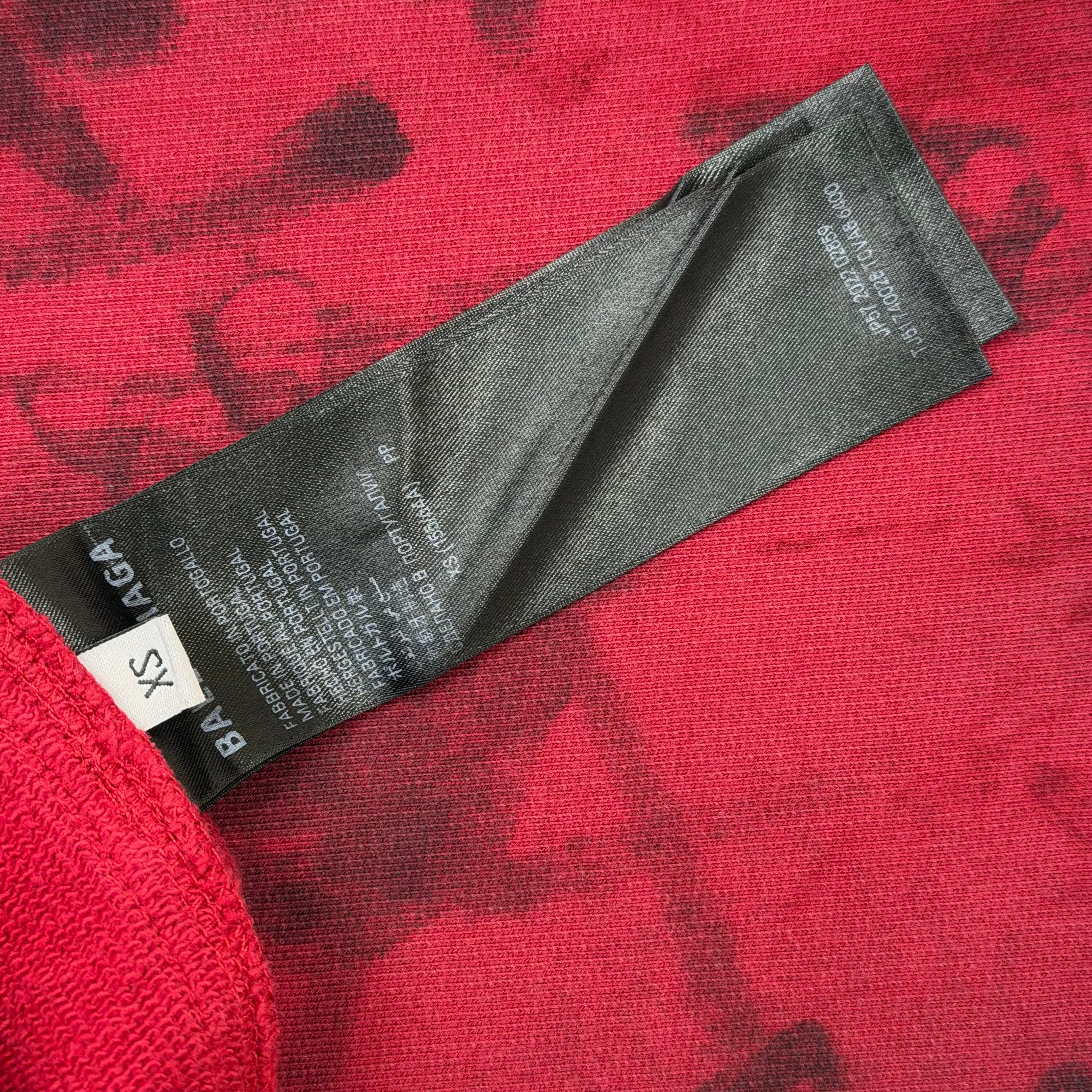Balenciaga Skater Baggy Red Sweatpants XS (M)