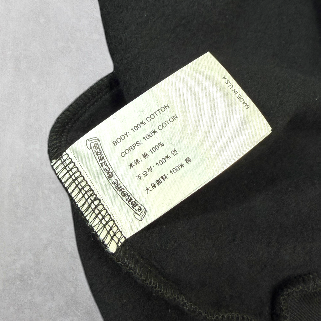 Chrome Hearts Black Floral Hoodie M